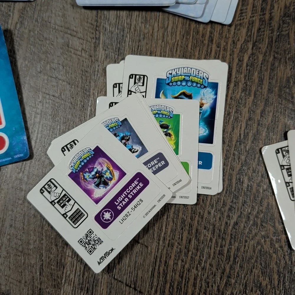 Activision Skylanders Trading Card Swap Force, Spyro' Adventures & Trap Team Lot
